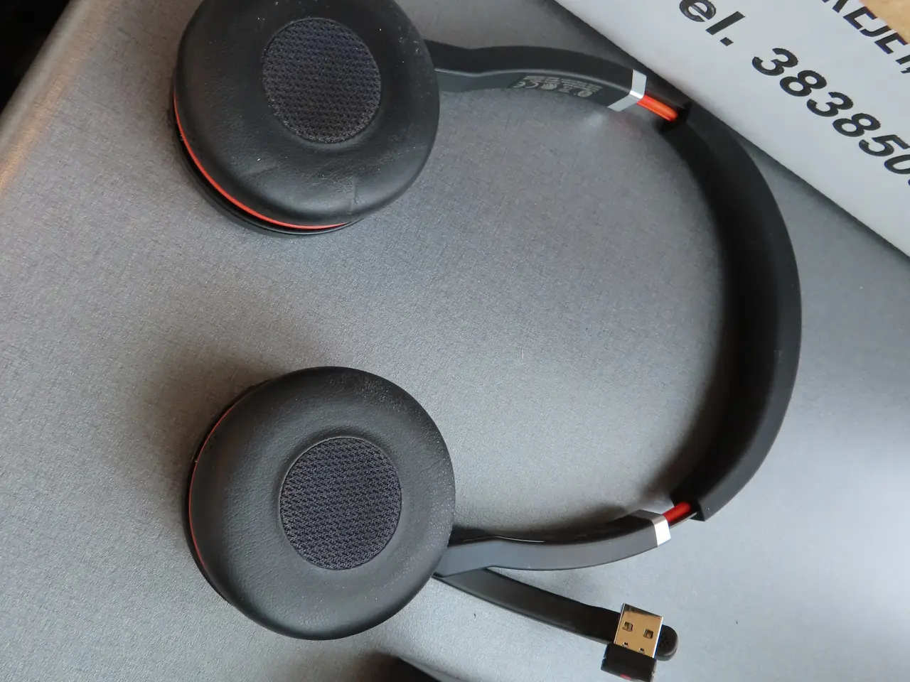 Billede 2 - 2 stk. Headset JABRA GN E75 med ladestand (uden dongle)