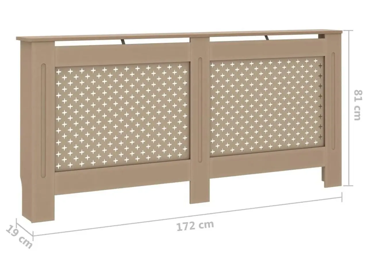 Billede 8 - Radiatorskjuler 172x19x81,5 cm MDF