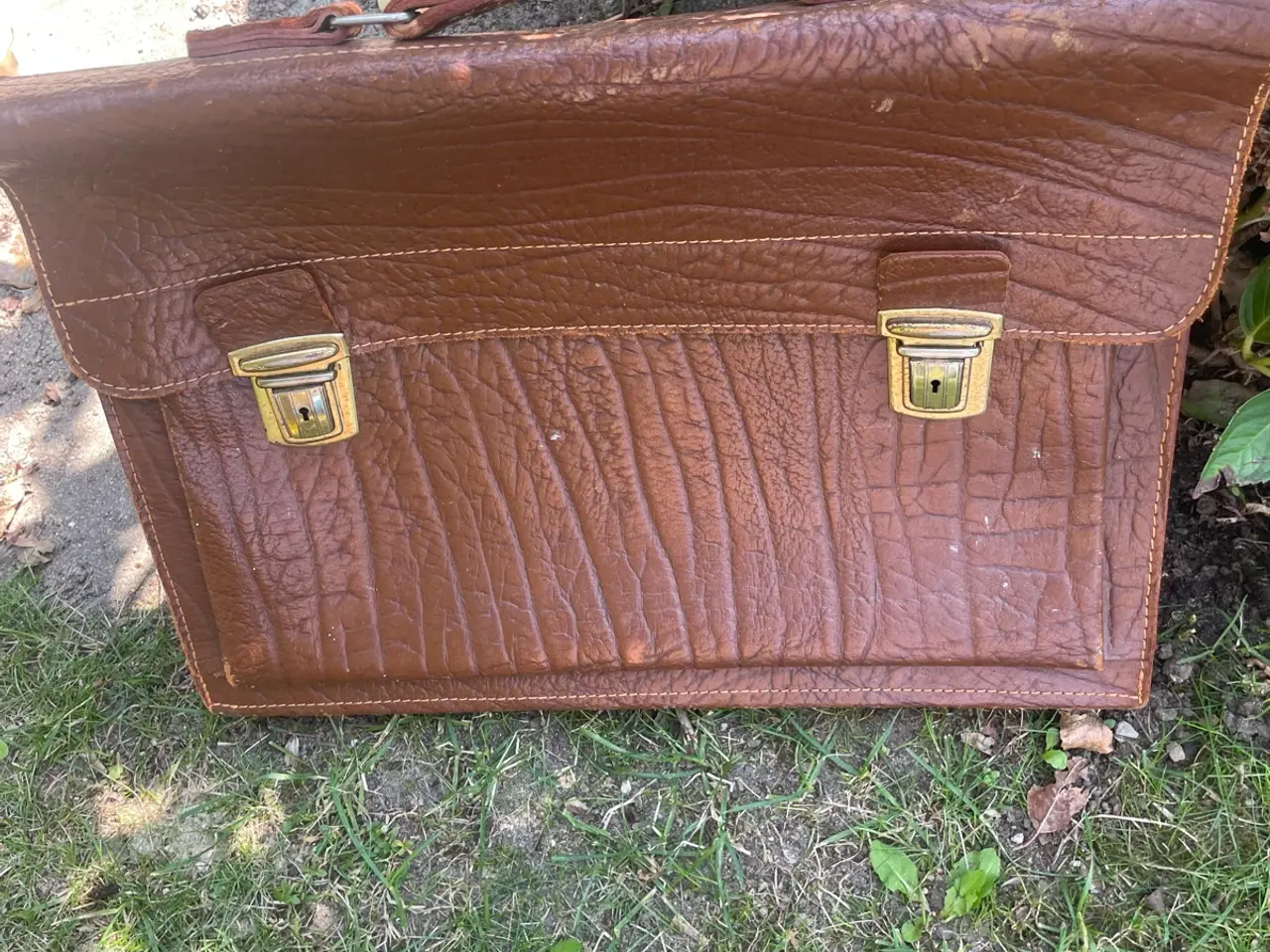 Billede 3 - Gammel taske mappe skoletaske 50” retro