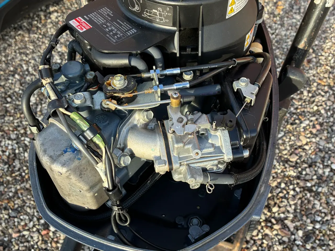 Billede 5 - Yamaha 4 hk påhængsmotor kort ben 4 takt