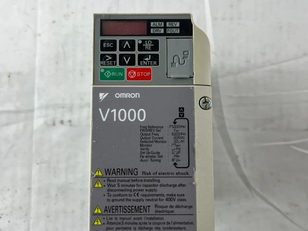Billede 3 - Omron V1000 CIMR-VZAB0P4BAA Inverter Drive 0.55kW