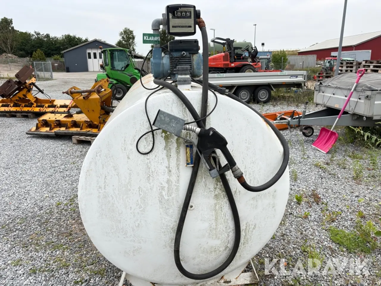 Billede 6 - Dieseltank Roug, 2500 L med pumpepistol