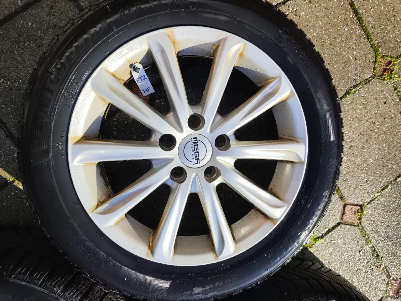 Billede 2 - Michelin Alpine vinterdæk med alufælge
