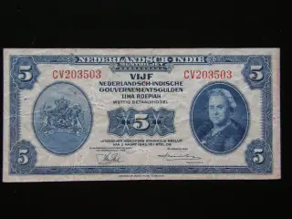 Netherlands Indies 5 Gulden 1943 P113