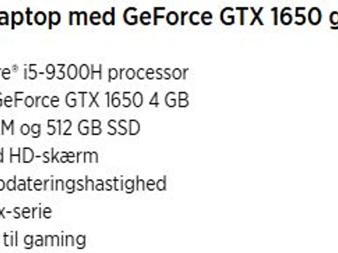 Billede 8 - Asus Rog Strix G531GT 15,6” Laptop