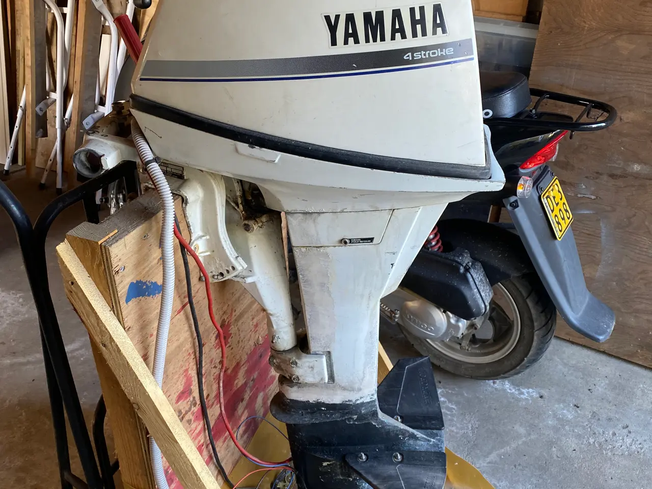 Billede 4 - påhængsmotor,yamaha 9,9hk 4takt