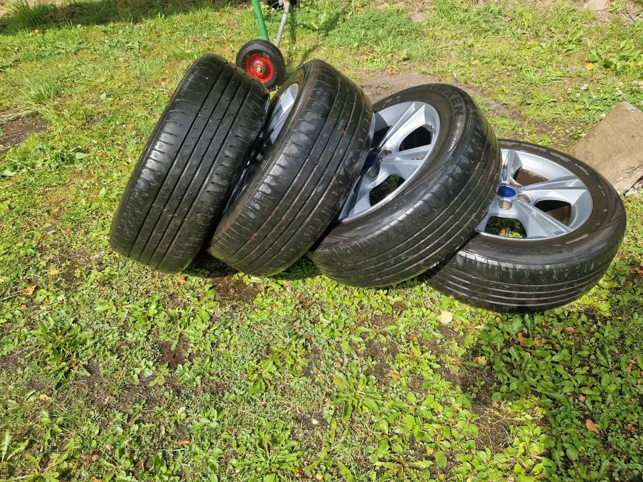 Billede 1 - 4 stk alufælge 205 55r 16