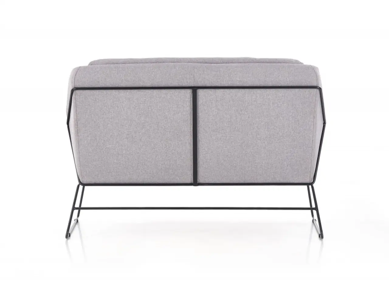 Billede 2 - SOFT 2 pers sofa - Lysegrå stof