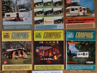 Camping Fritid campingblade årgang 1980 12 blade