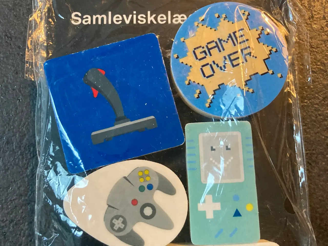 Billede 1 - Viskelædere - gamer-tema