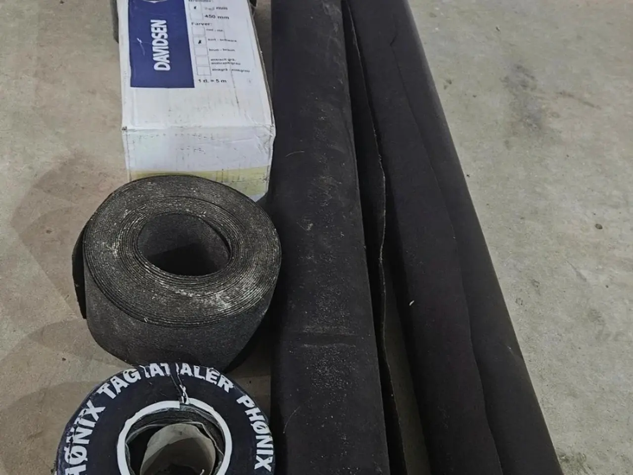 Billede 1 - Diverse byggematerialer tagpap m.m
