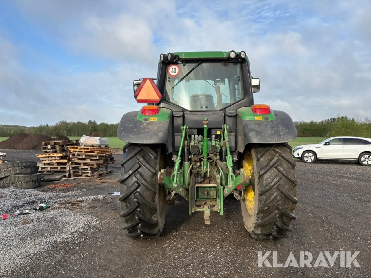 Billede 4 - Traktor John Deere 6130 M med frontlæsser