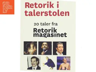 Retorik i talerstolen : 20 taler fra RetorikMagasinet (Bog)