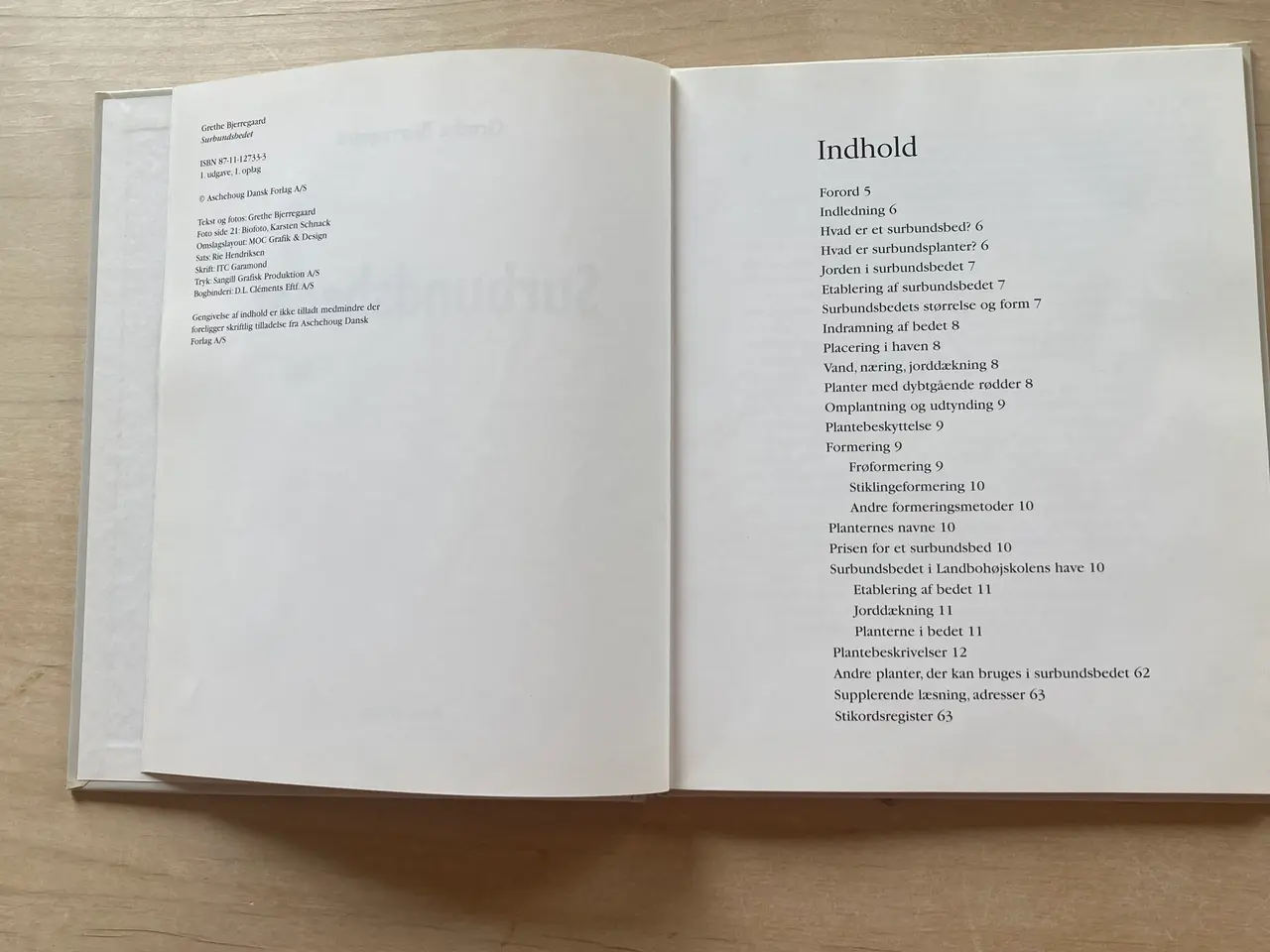 Billede 3 - Aschehougs bog om surbundsbedet