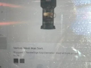 Ny Nespresso Vertuo next D- nyeste model, sort