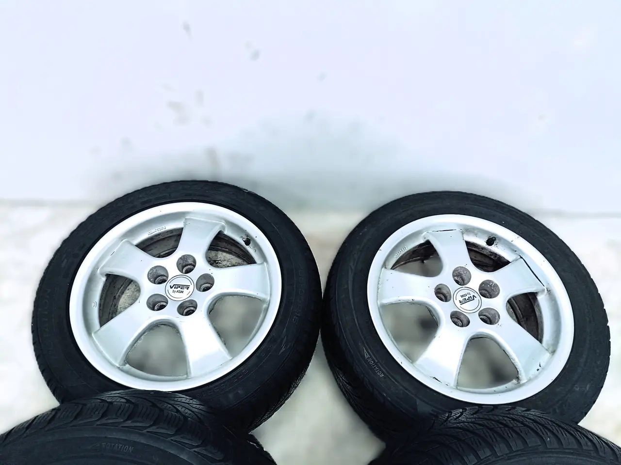 Billede 4 - 5x108 16" ET47 nav 70ø Viper Rial fælge