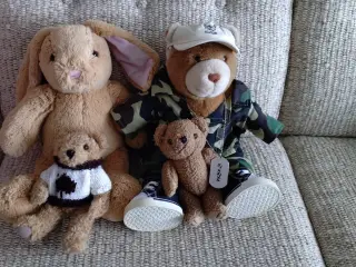 Build-a-Bear Bamse og Kanin