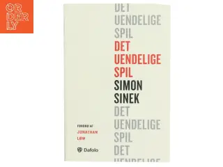 Det uendelige spil af Simon Sinek (Bog)