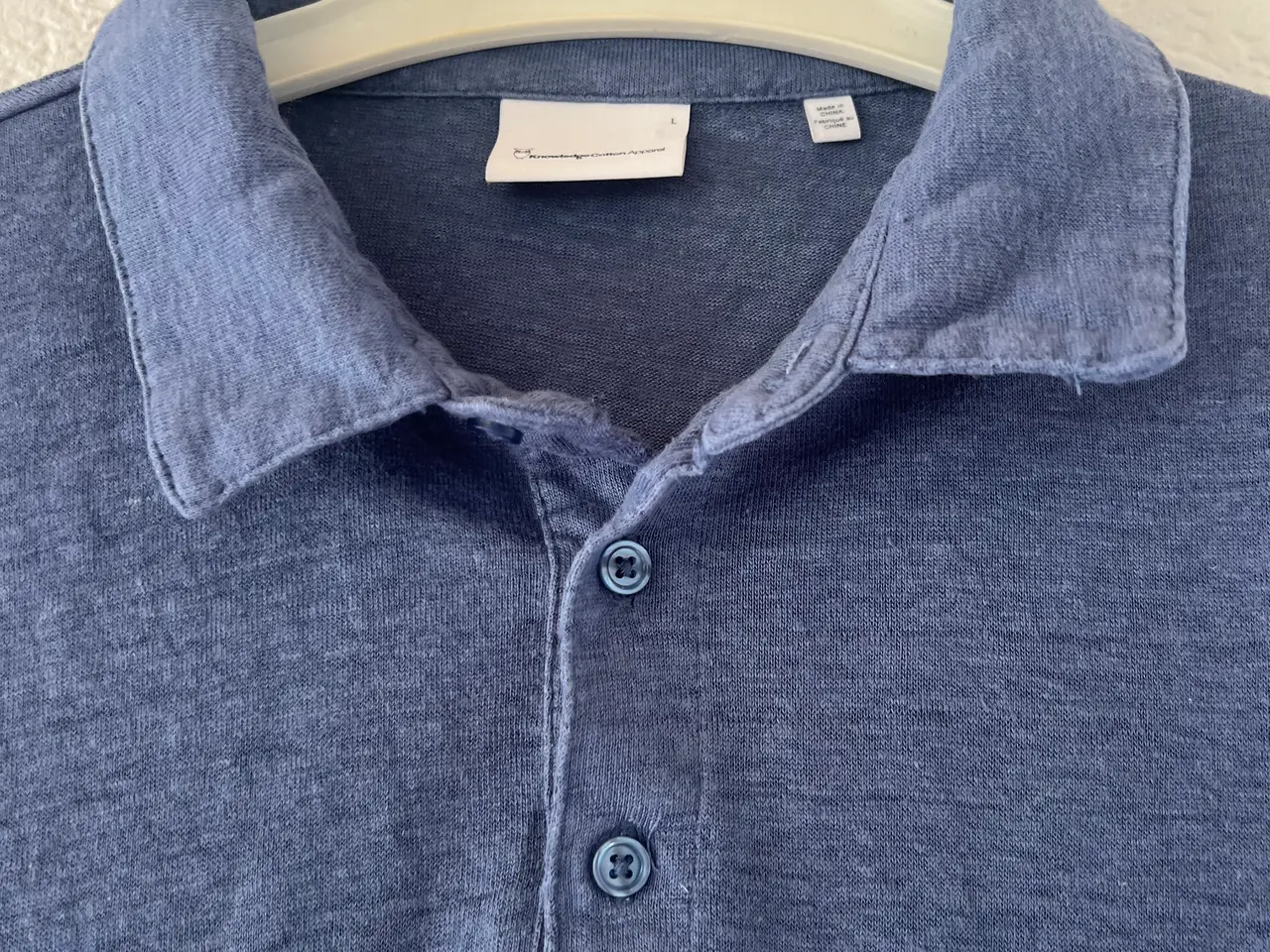 Billede 3 - Polo T-Shirt fra Knowledge Cotton Apparel. Str. L