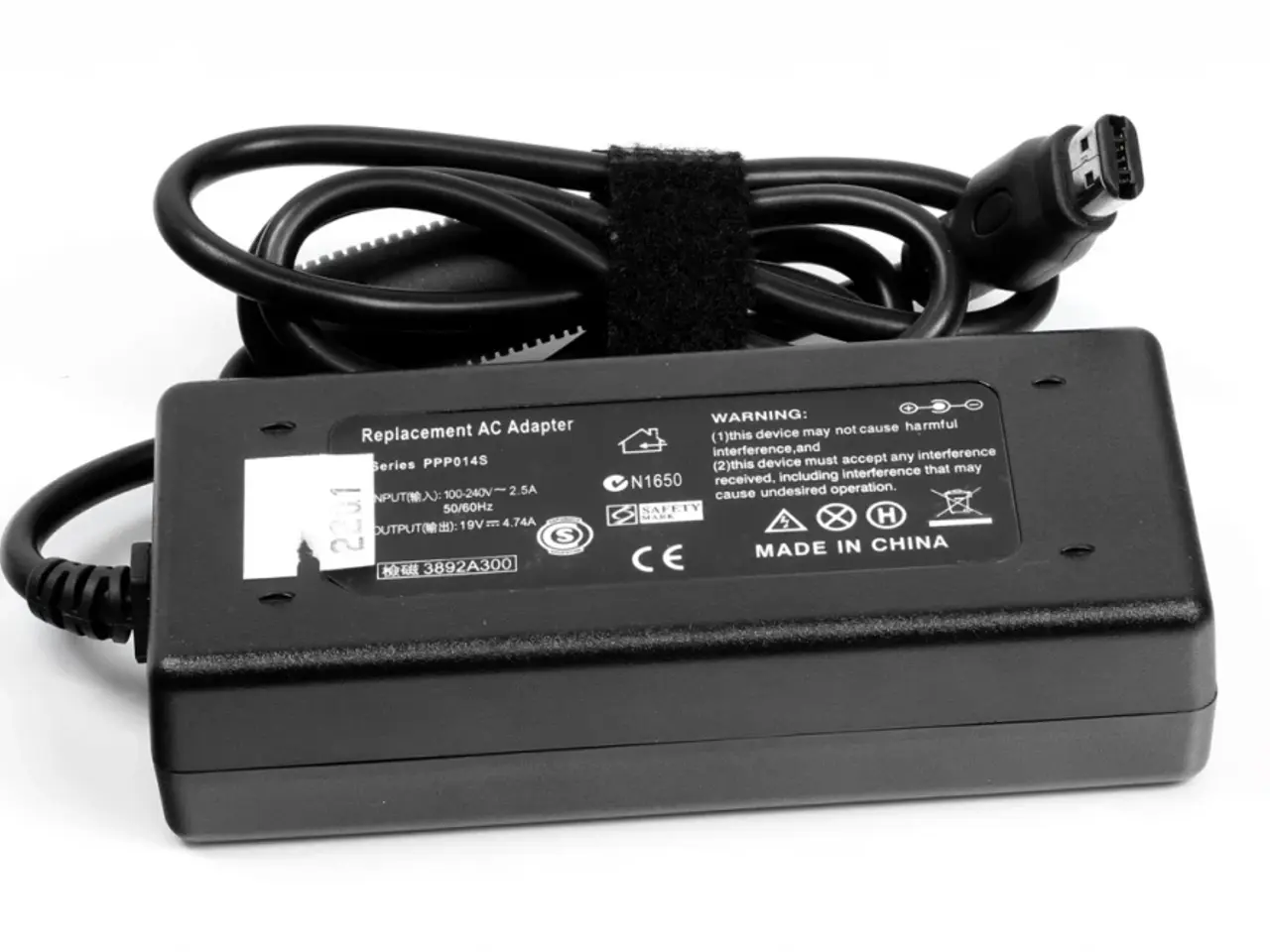 Billede 1 - HP Compaq 90W 19V 4.74A strømforsyning med Multipin - Kompatibel