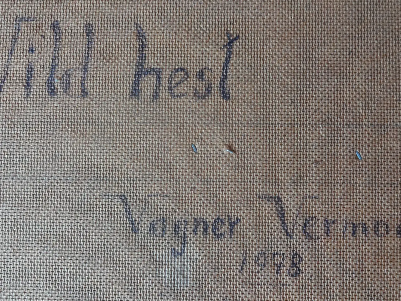 Billede 4 - Vagner Vermod. Oliemaleri.