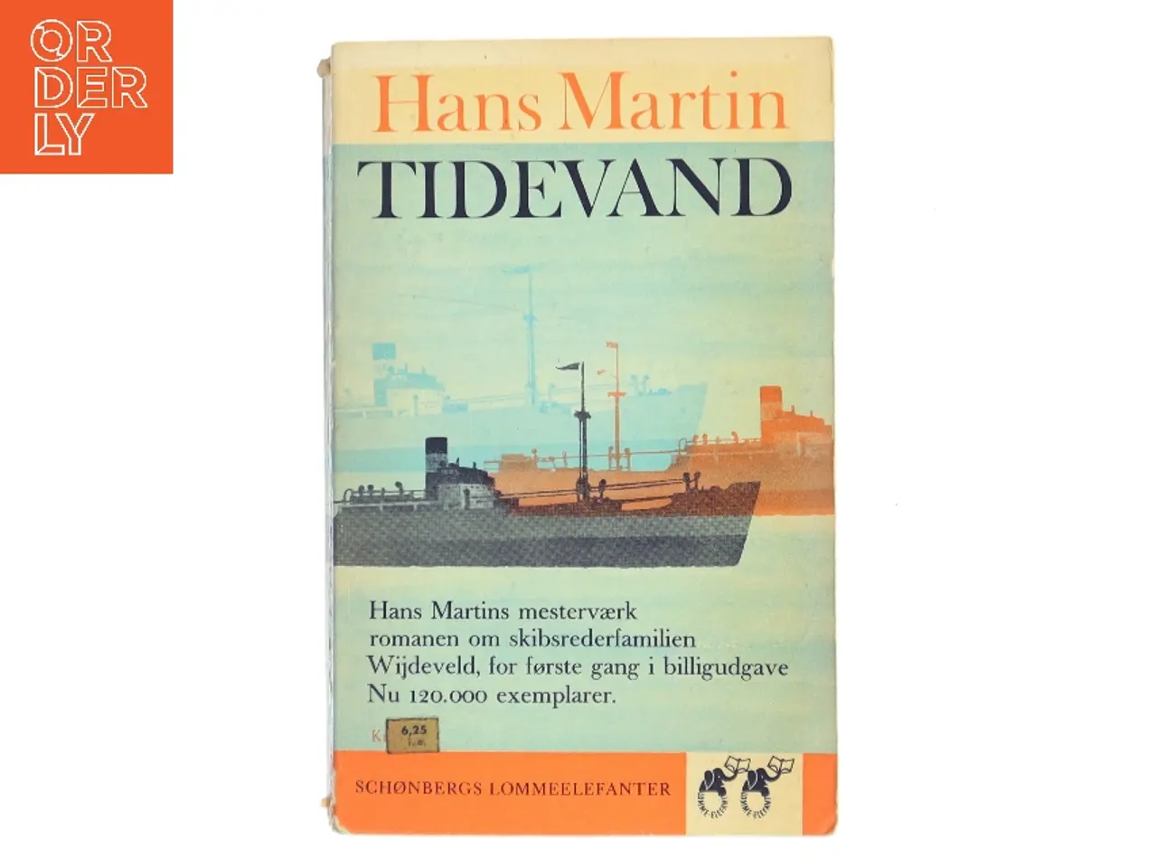 Billede 1 - Tidevand af Hans Martin (Bog)