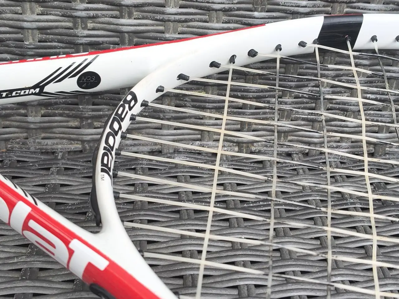 Billede 3 - BABOLAT FRONTENNIS GRAPHITE, STR. L/3 I FLOT STAND