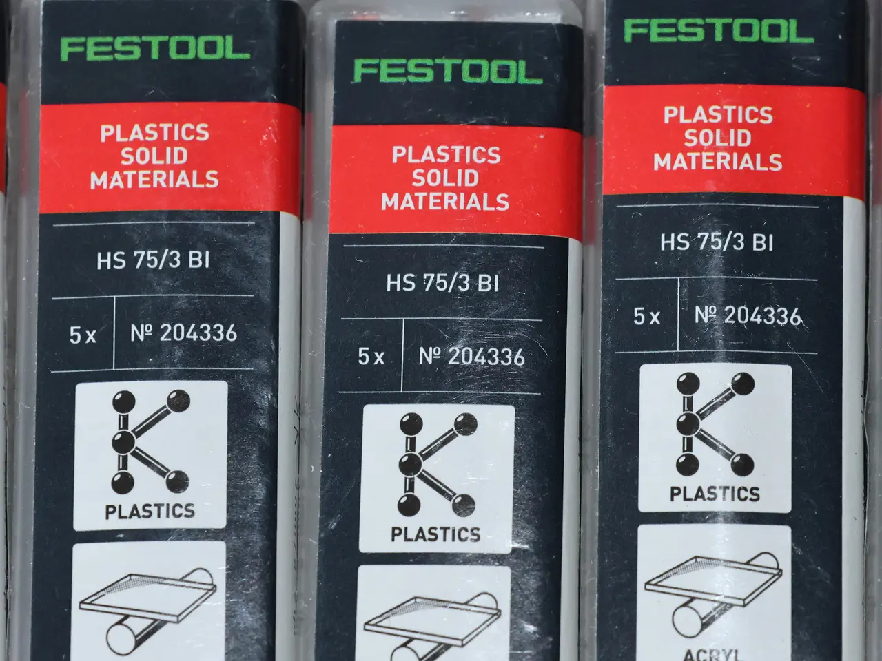 Billede 7 - Festool stiksavklinger, træ, metal, plast