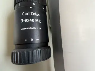 Zeiss 3-9x40 Conquest, sigtekikkert, ny