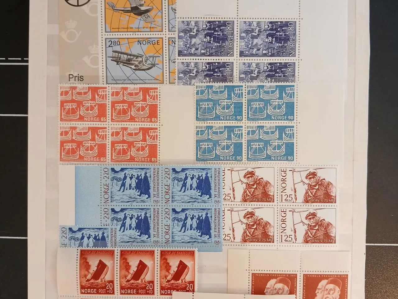 Billede 4 - Norge (203) 4 plancher med 5 sider