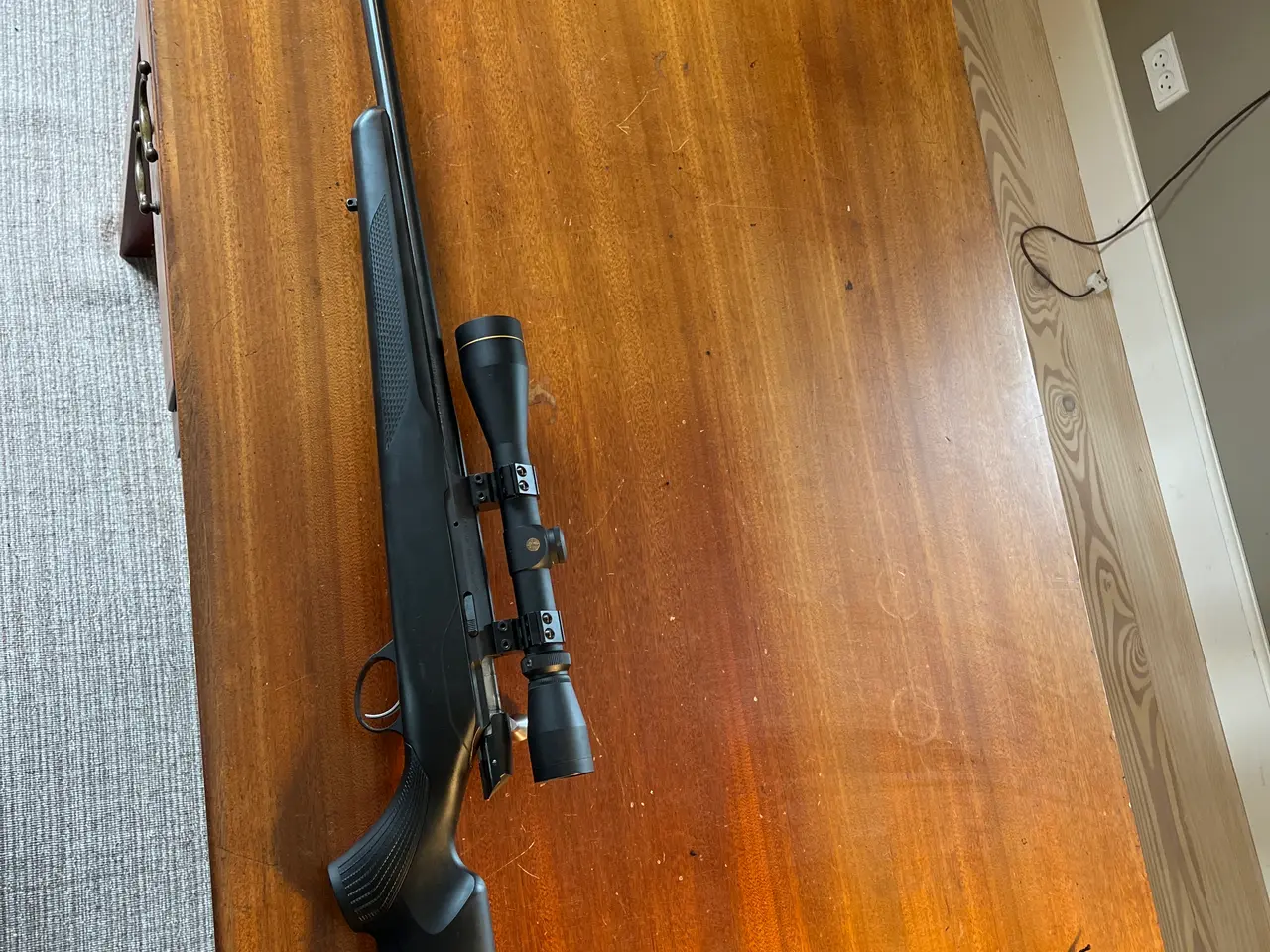 Billede 3 - Tikka tx1 17 hmr med dæmper og leupold 3-9x40