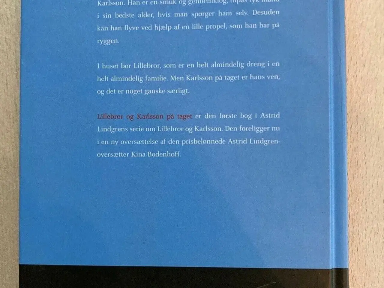 Billede 2 - Lillebror og Karlsson på taget, Astrid Lindgren