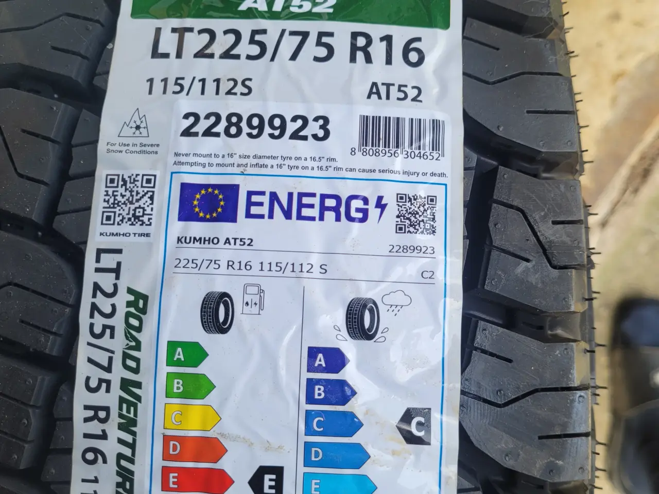 Billede 1 - 225 / 75 R 16