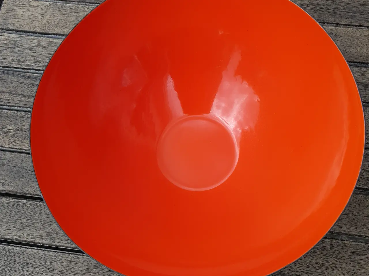 Billede 2 - Krenit skål. 25 cm. Orange