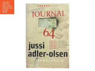 Journal 64 af Jussi Adler-Olsen (Bog)