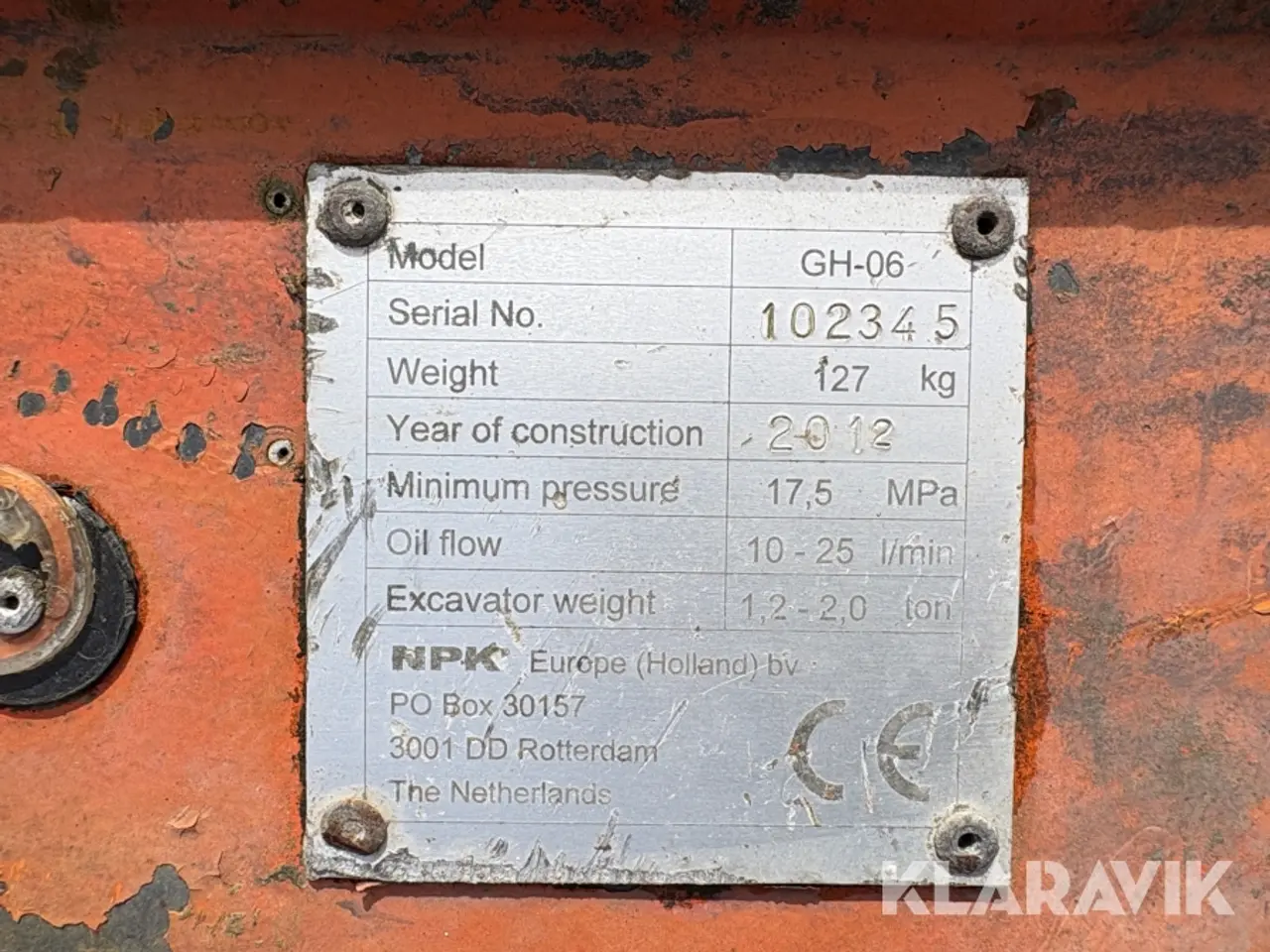 Billede 6 - Hydraulik Hammer NPK GH-06