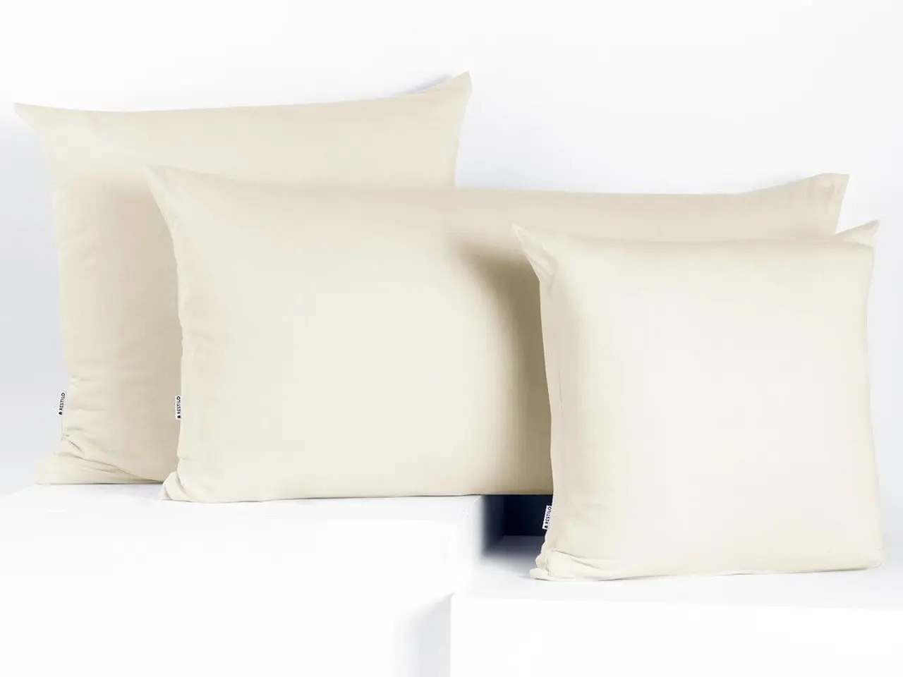 Billede 8 - Pudebetræk jersey 40x145 - DecoKing AMBER, creme