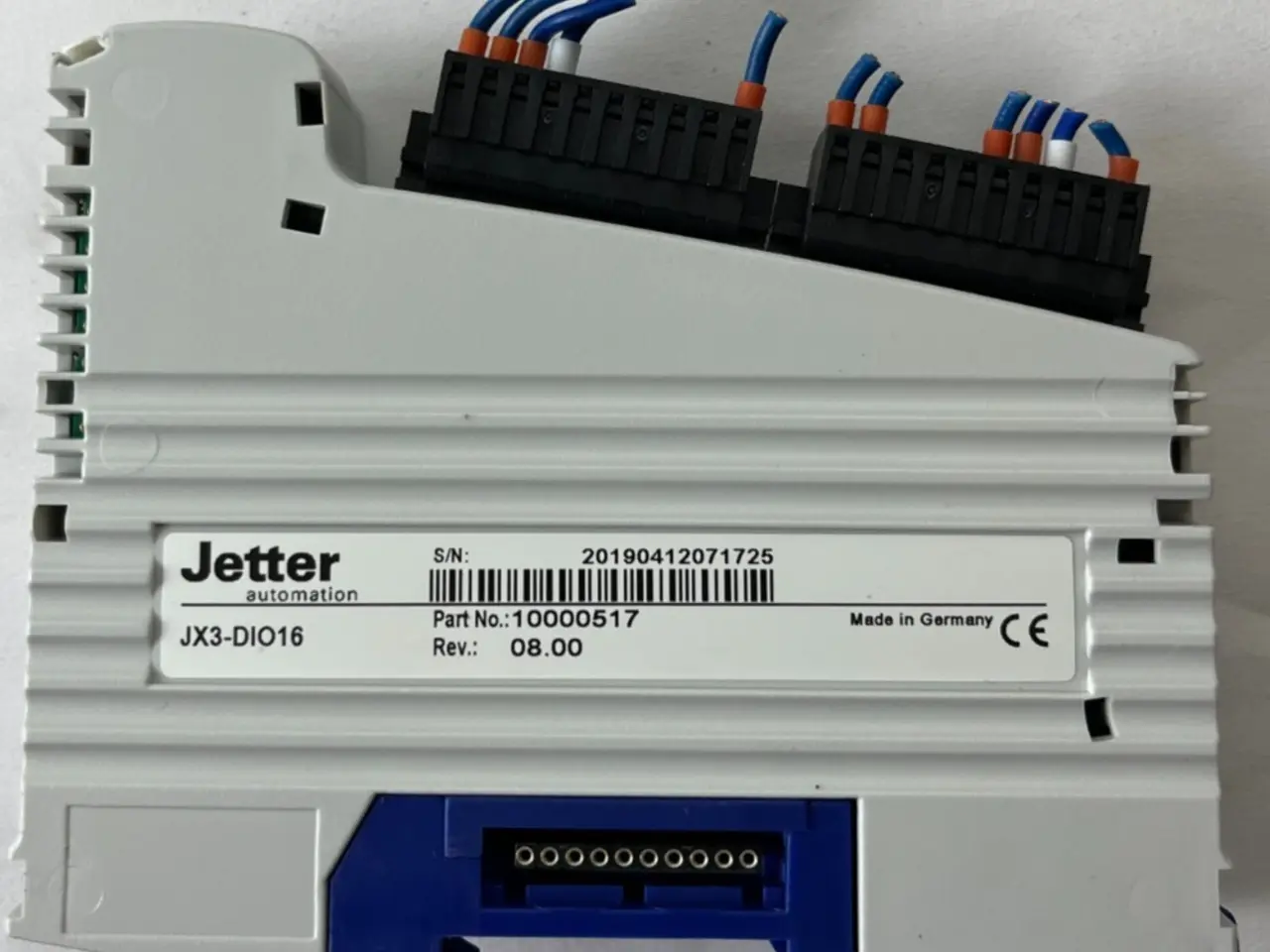 Billede 1 - Jetter JX3-DIO16 Digital I/O modul 10000517 8 In 8