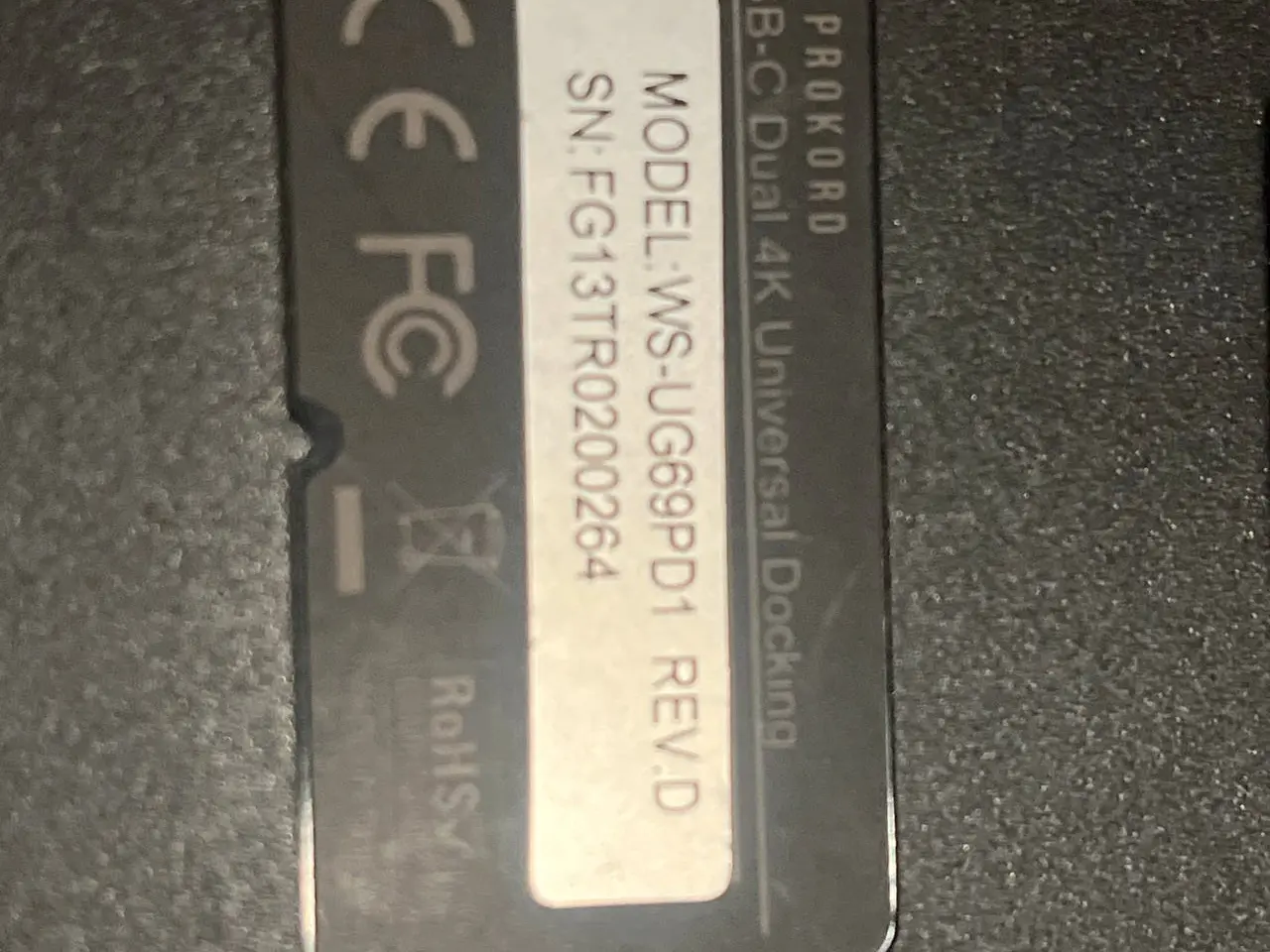 Billede 5 - Prokord Universal dockingstation USB-C Dual 4K med strømforsyning