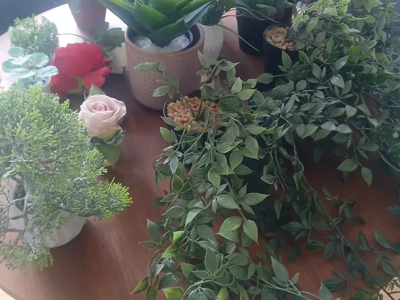 Billede 3 - Fake blomster mange