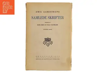 Emil Aarestrups Samlede Skrifter af Emil Aarestrup (Bog)