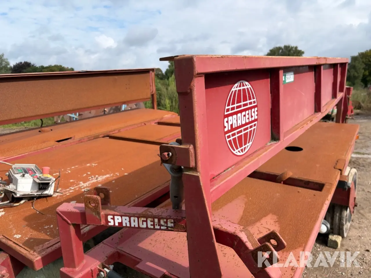 Billede 10 - Ballevogn Spragelse S25 med hydrauliske sider og vægt