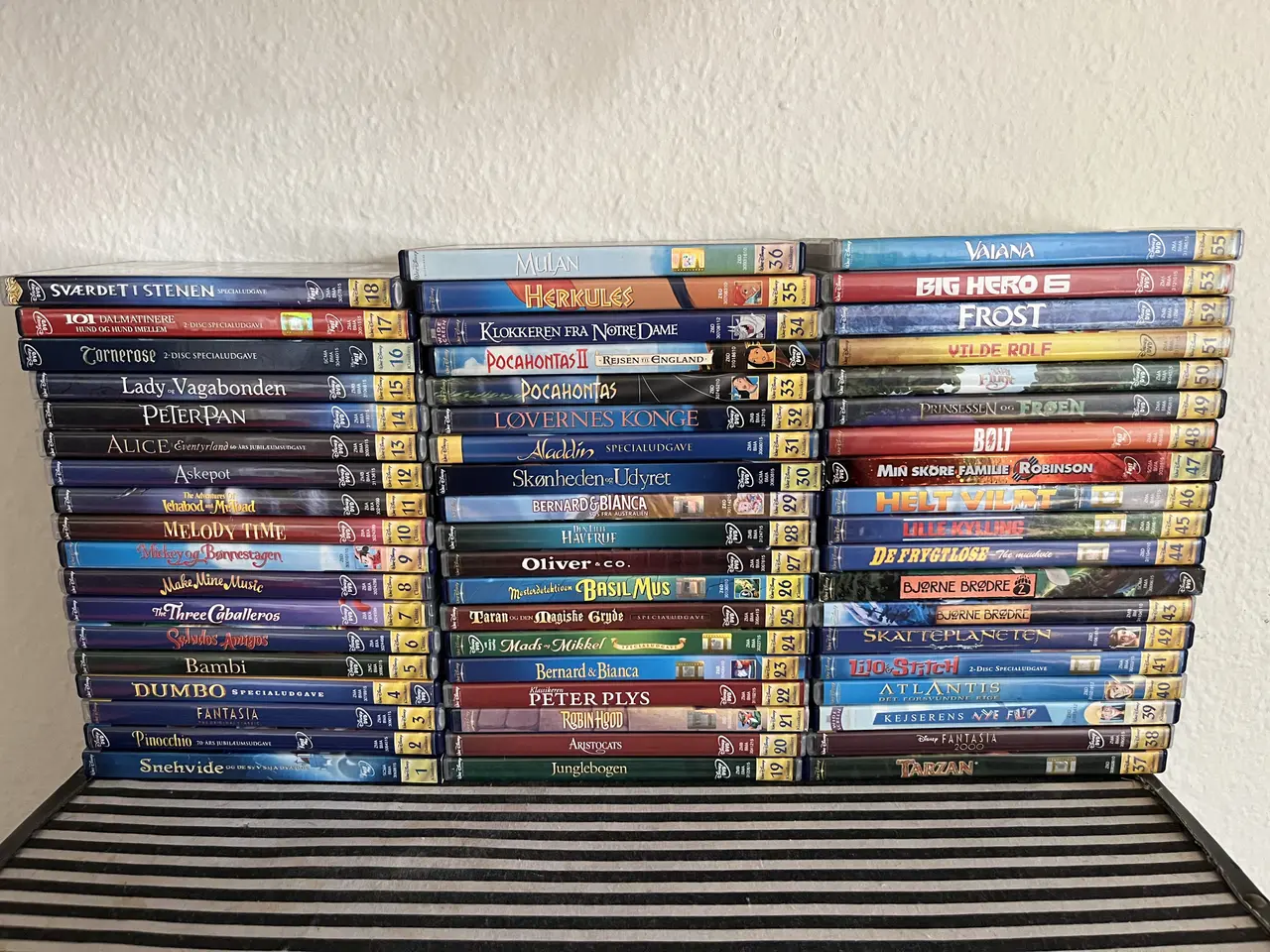 Billede 1 - Disney klassikere DVDer