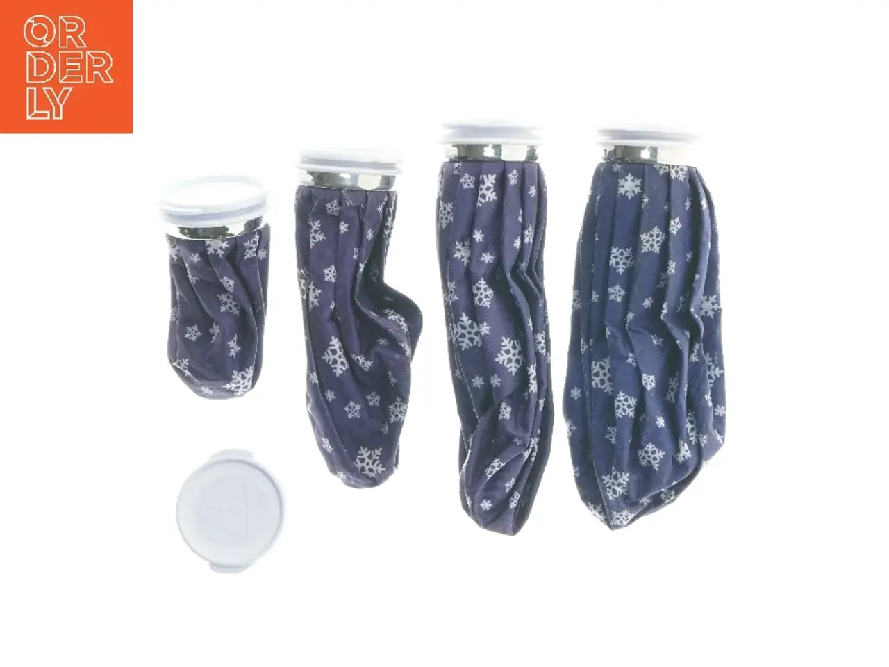 Billede 1 - Sæt af isposer med snefnug design (str. 15-25 cm)