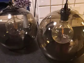 HJEM OG STIL Loftlamper 2stk med led pærer