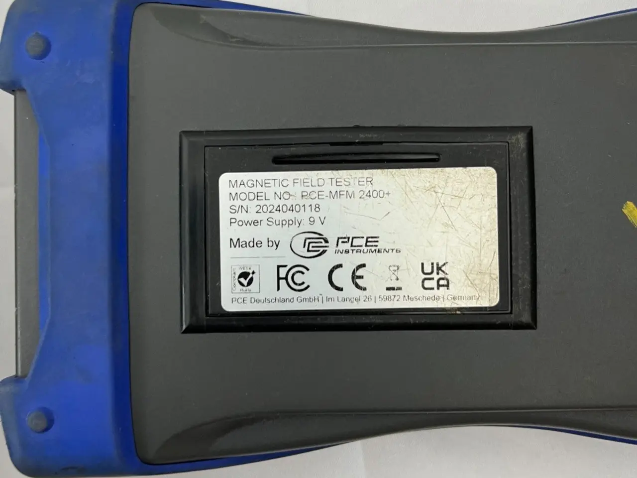 Billede 9 - PCE-MFM 2400+ Teslameter Magnetic Field Tester 9V