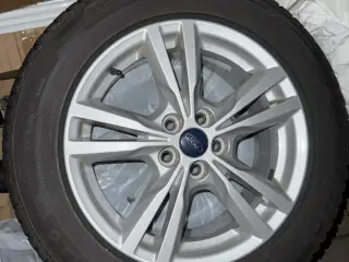 Vinterdæk på original Ford alufælge