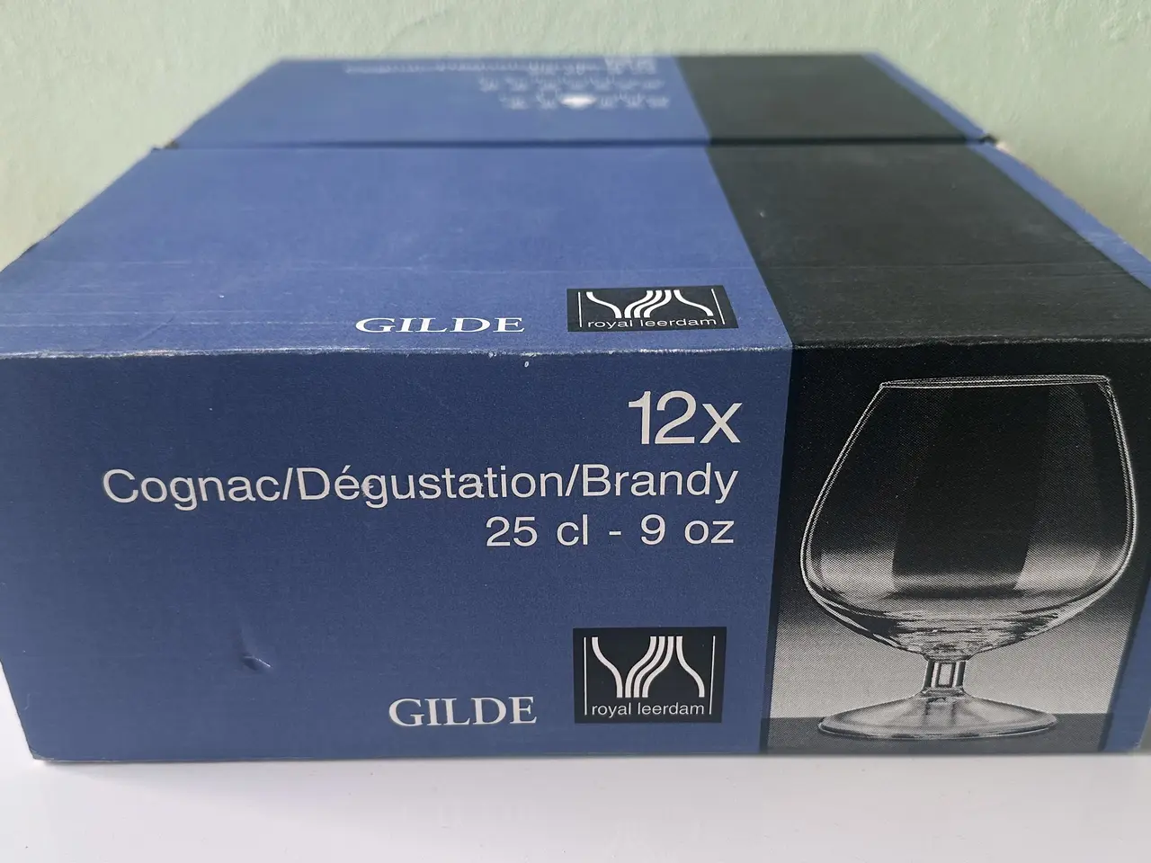 Billede 1 - 12 Stk. nye Cognac/ Brandy Glas