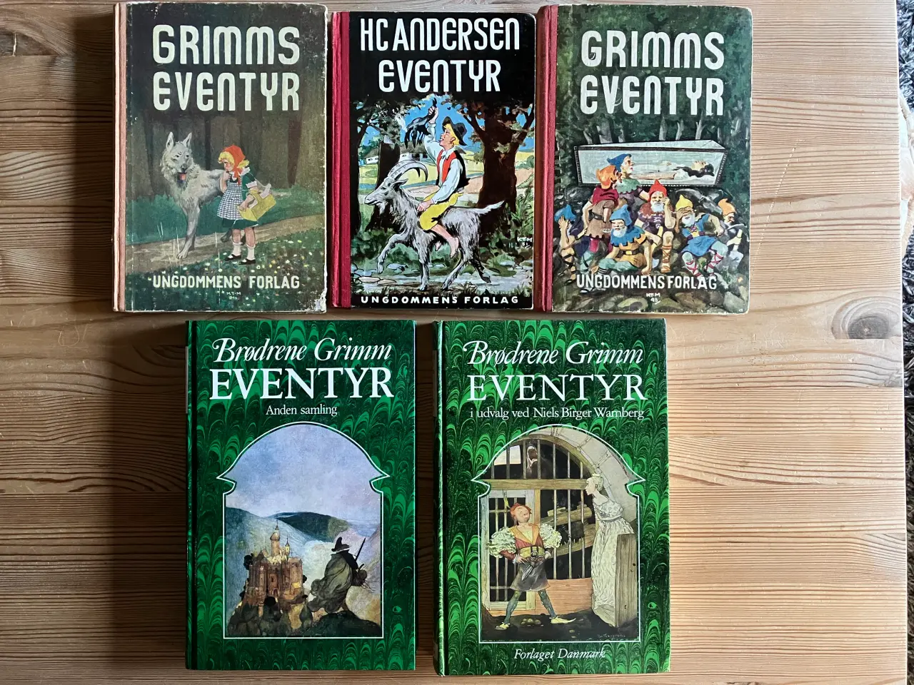 Billede 1 - Grimms Eventyr, 4 bøger