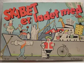 Skibet er ladet med.Vintage Drechsler spil CD239. 